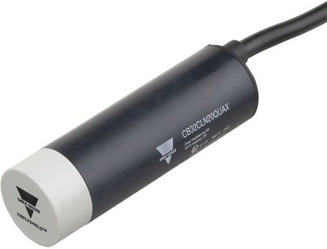 Carlo Gavazzi CB32CLN20QUAX10M Barrel Capacitive Proximity Sensor CB32CLN 20 mm, M32 Relay 24V ac/dc 255 V ac 28 V dc
