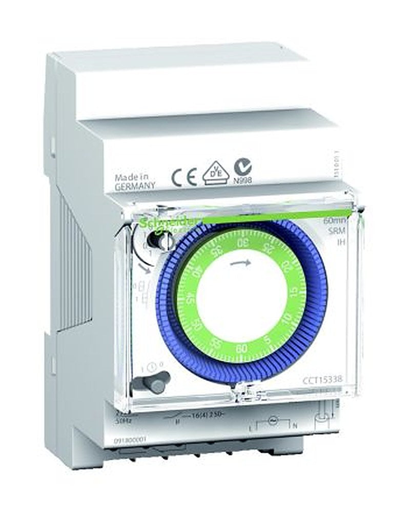 Schneider Electric Analogue Acti9 DIN Rail Time Switch 230V ac