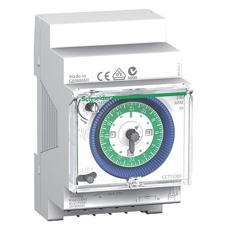 Schneider Electric Analogue CCT15 DIN Rail Time Switch 230V