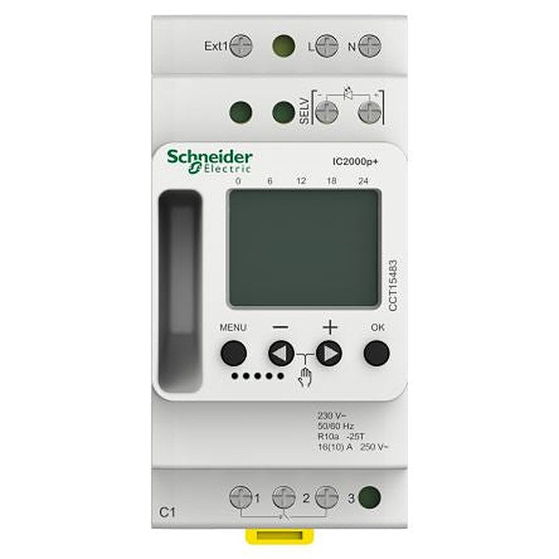 Schneider Electric Digital Acti9 DIN Rail Time Switch 230V ac