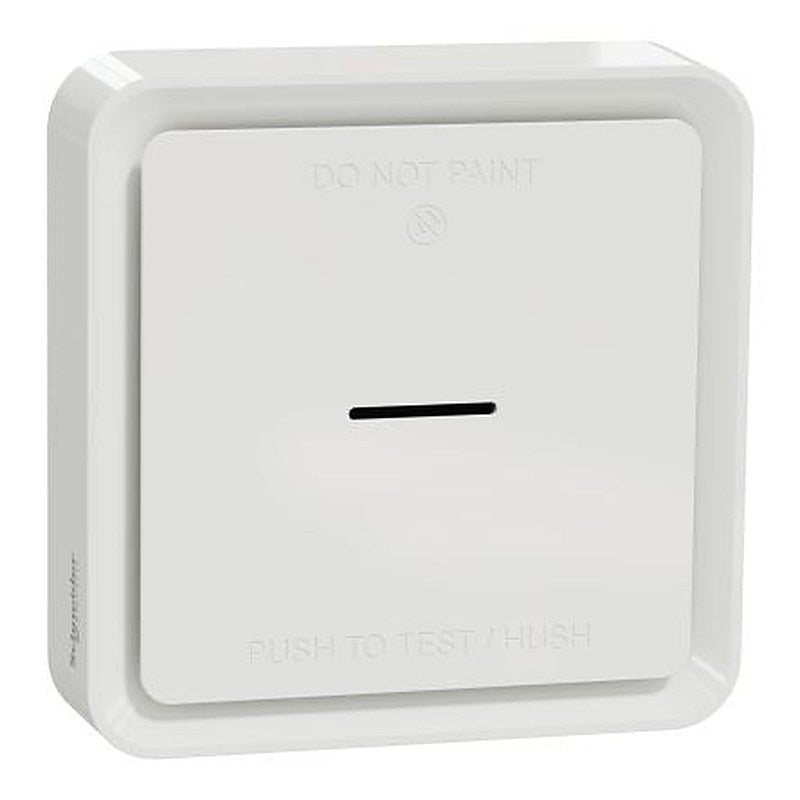 Schneider Electric Thermoplastic Smoke Detector Smoke Detector, 85 dB, 230 V