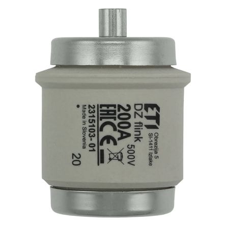 Eaton 200A Cartridge Fuse, gR, 500V ac