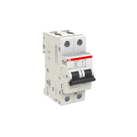 ABB System Pro M Compact S200 Miniature Circuit Breaker, 1-Pole, 4A, Type Z, 400V ac AC, 6 kA Breaking Capacity