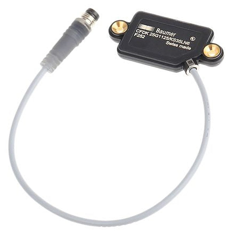 Baumer CFDK 25G1125/KS35LN6 Block Capacitive Proximity Sensor 15 mm, M8 x 1 PNP 100mA 30V 30 V dc