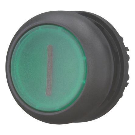 Eaton RMQ Titan M22 Series Green Momentary Push Button Head, 22.5 mm Cutout, IP66, IP67, IP69K