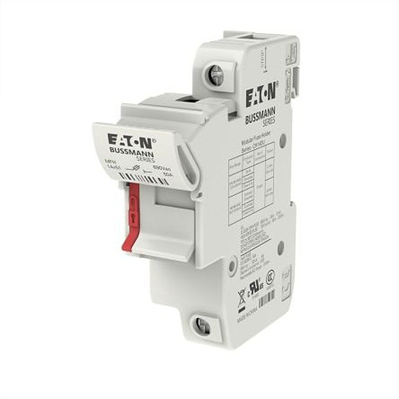 Eaton 50A Fuse Holder for 14 x 51 mm, 1P-Pole, 700V ac/dc