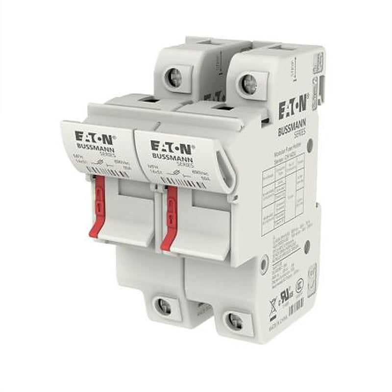 Eaton 50A Fuse Holder for 14 x 51 mm, 2P-Pole, 690V