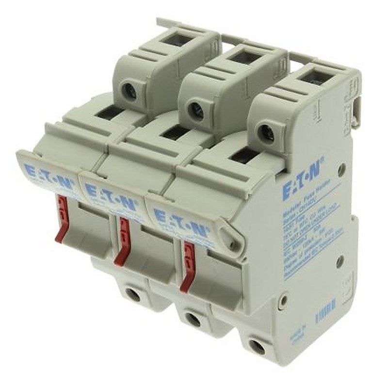 Eaton 50A Fuse Holder for 14 x 51 mm, 3P-Pole, 750V ac/dc