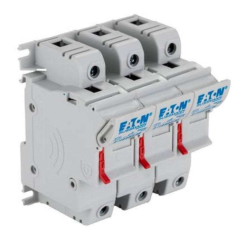 Eaton 50A Rail Mount Fuse Holder for A2, 3P-Pole, 690V ac