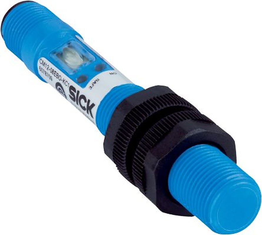 SICK CM12-08EBO-KC1 Threaded Barrel Capacitive Proximity Sensor CM12, M12 200mA 36 V dc