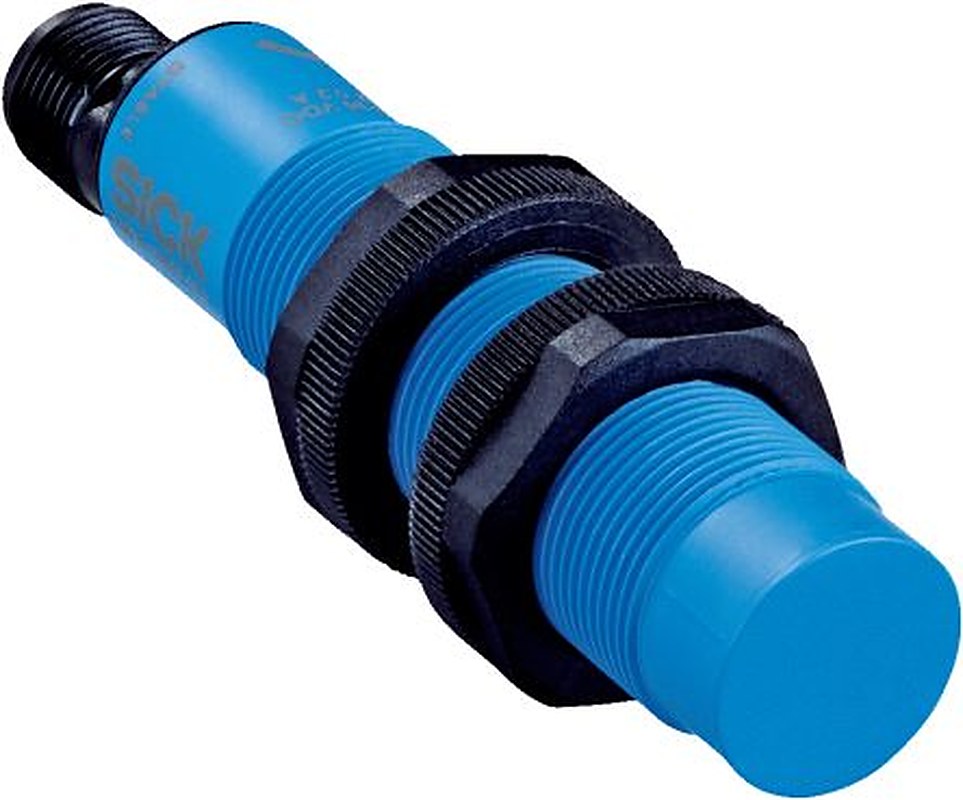 SICK CM18-12NNP-EC1 Threaded Barrel Capacitive Proximity Sensor CM 12 mm, M18 x 1 NPN 200mA 30V 30 V dc