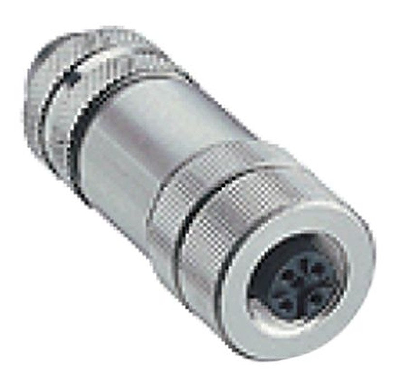 Gefran Circular Connector, 8 Contacts, M16 Connector, Female