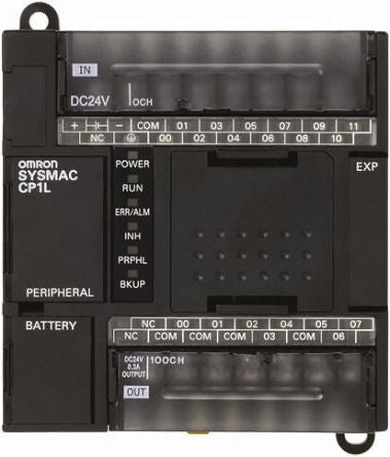 Omron CP1L Series PLC CPU, Relay Output, 12-Input, PNP/NPN Input