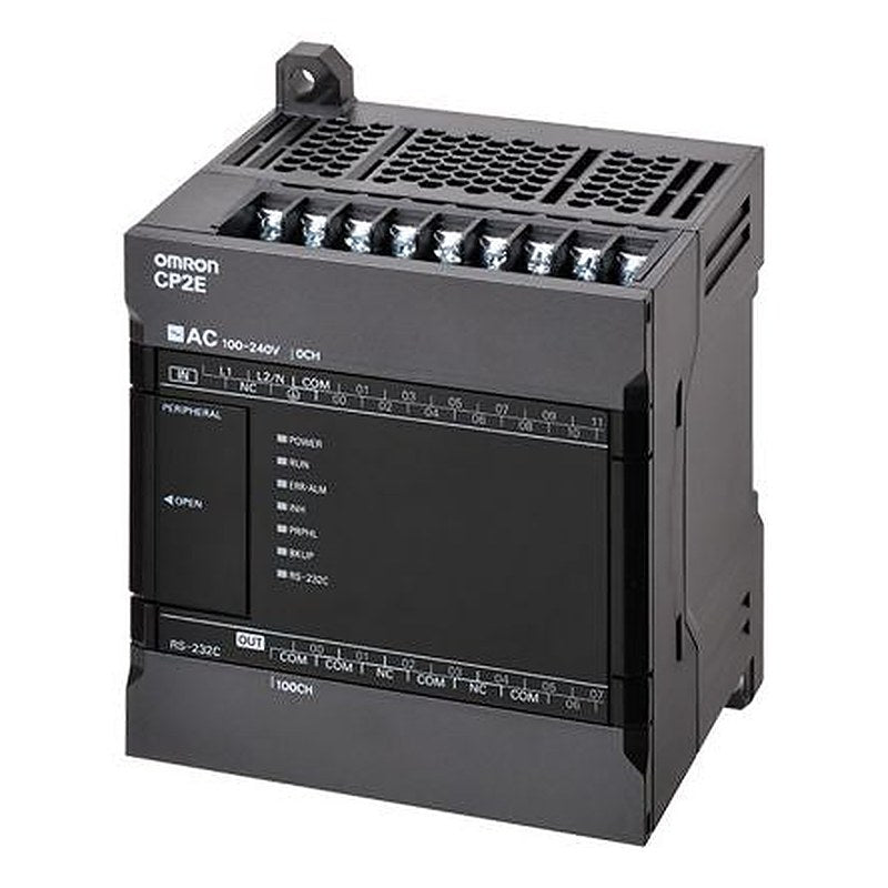 Omron CP2E Series PLC CPU, Relay Output, 8-Input, Digital Input