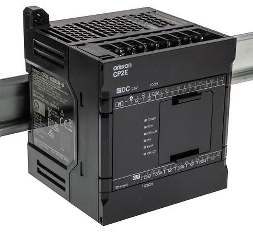 Omron CP2E Series PLC CPU, Relay Output, 12-Input, Digital Input