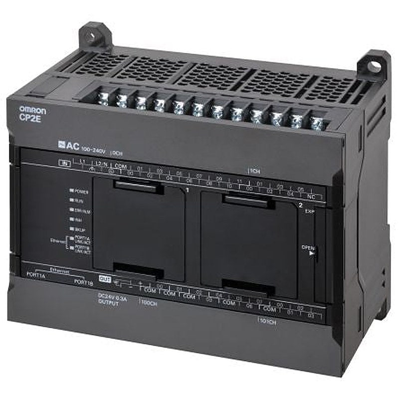 Omron CP2E Series PLC CPU, Transistor Output, 18-Input, Digital Input