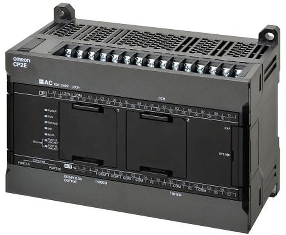 Omron CP2E Series PLC CPU, Relay Output, 24-Input, Digital Input
