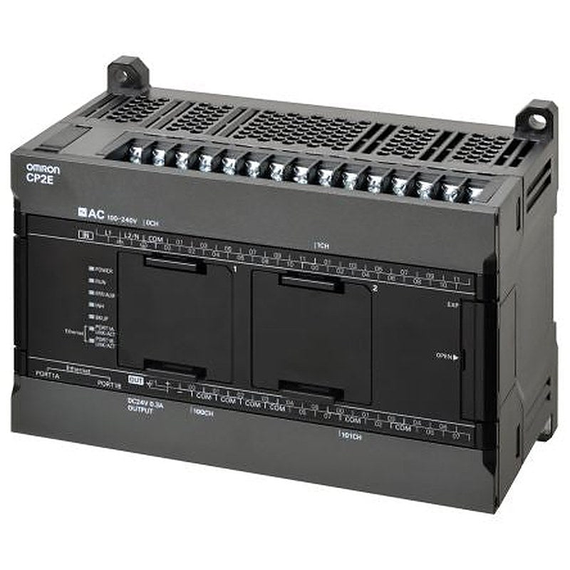 Omron CP2E Series PLC CPU, Transistor Output, 24-Input, Digital Input