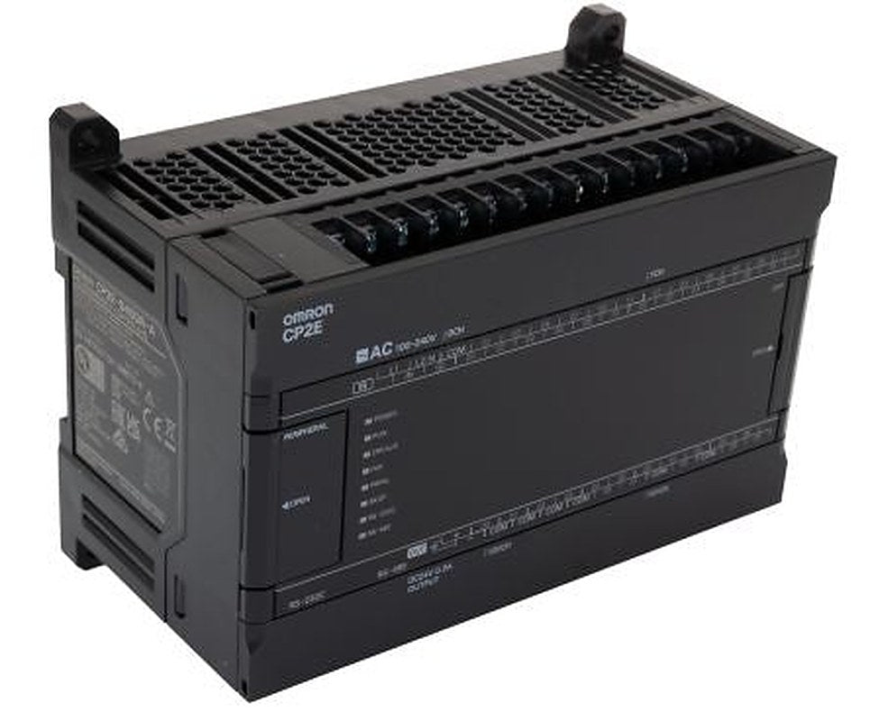 Omron CP2E Series PLC CPU, Relay Output, 24-Input, PNP/NPN Input