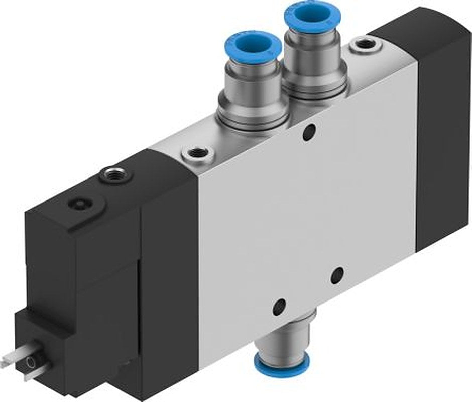 Festo Solenoid Valve CPE18-M1H-5L-QS-8, 5 Port, 5/2-Way, G 1/4