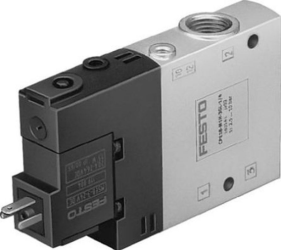 Festo Pneumatic Solenoid Valve - 1 Solenoid, 3/2 NO Electric G CPE18-M3H-3OLS-1/4  Series 230V