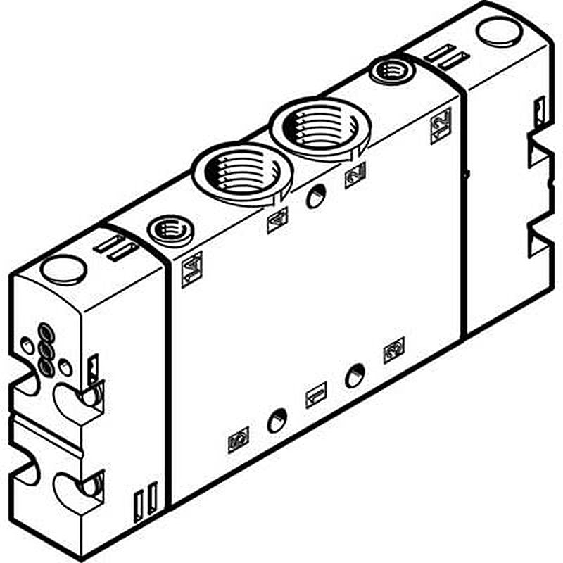 Festo Basic Pneumatic Control Valve CPE18 Series M5, 550156