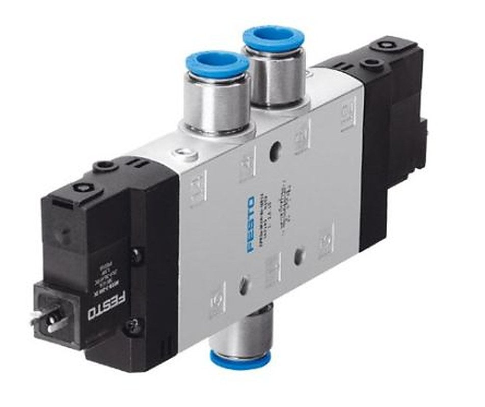Festo Pneumatic Solenoid Valve - 5/2 Double Solenoid Electric G CPE24-M3H-5J-QS-10  Series 230V