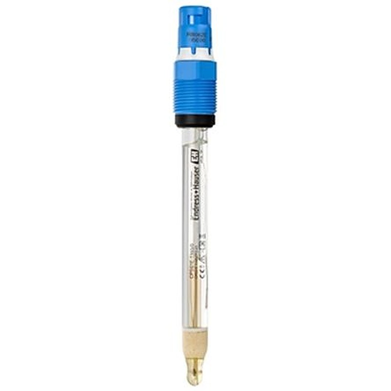 Endress+Hauser CPS61E-AA6NTP2 Glass pH Conductivity Sensor, 0 to 14 pH