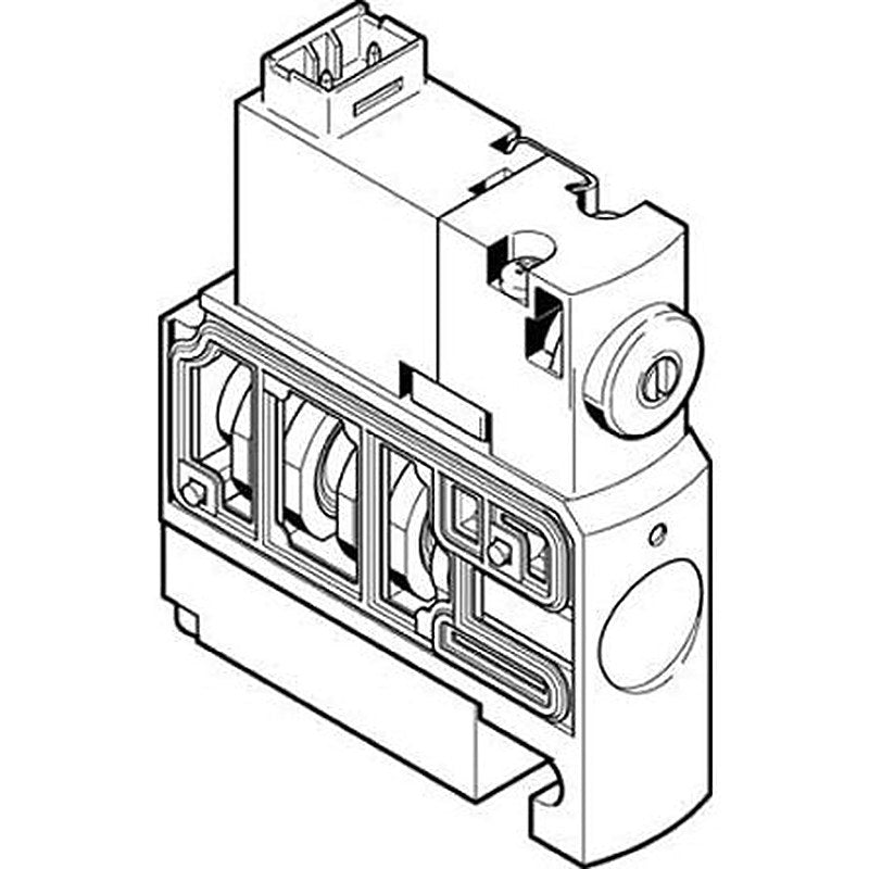 Festo Pneumatic Solenoid Valve - 5/2 Double Solenoid Electric G CPVSC1  Series 24V