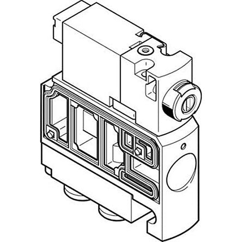 Festo Pneumatic Solenoid Valve - 3/2, Closed, Monostable Electric G CPVSC1  Series 24V