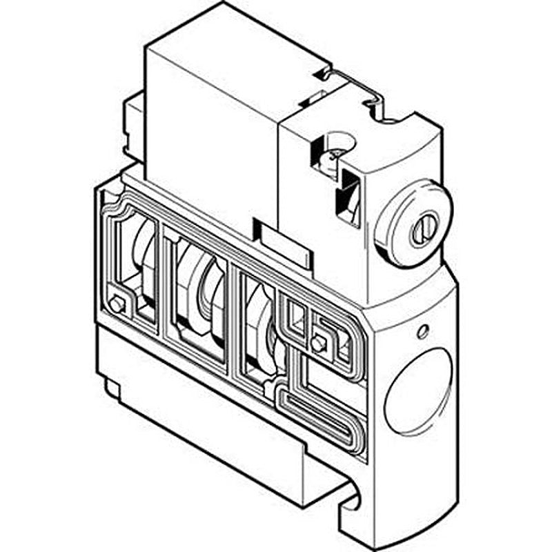 Festo Pneumatic Solenoid Valve - Monostable, 3/2, Closed Electric G CPVSC1  Series 24V