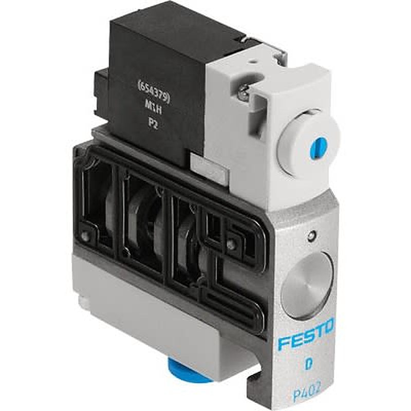 Festo Pneumatic Solenoid Valve CPVSC1-M1H-N-P-QAO, 22V dc QS 1.8