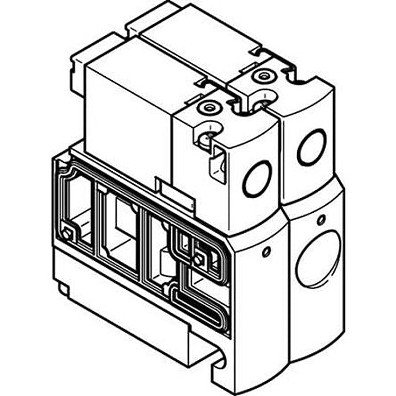 Festo Pneumatic Solenoid Valve - 5/2 Double Solenoid Electric G CPVSC1  Series 5V
