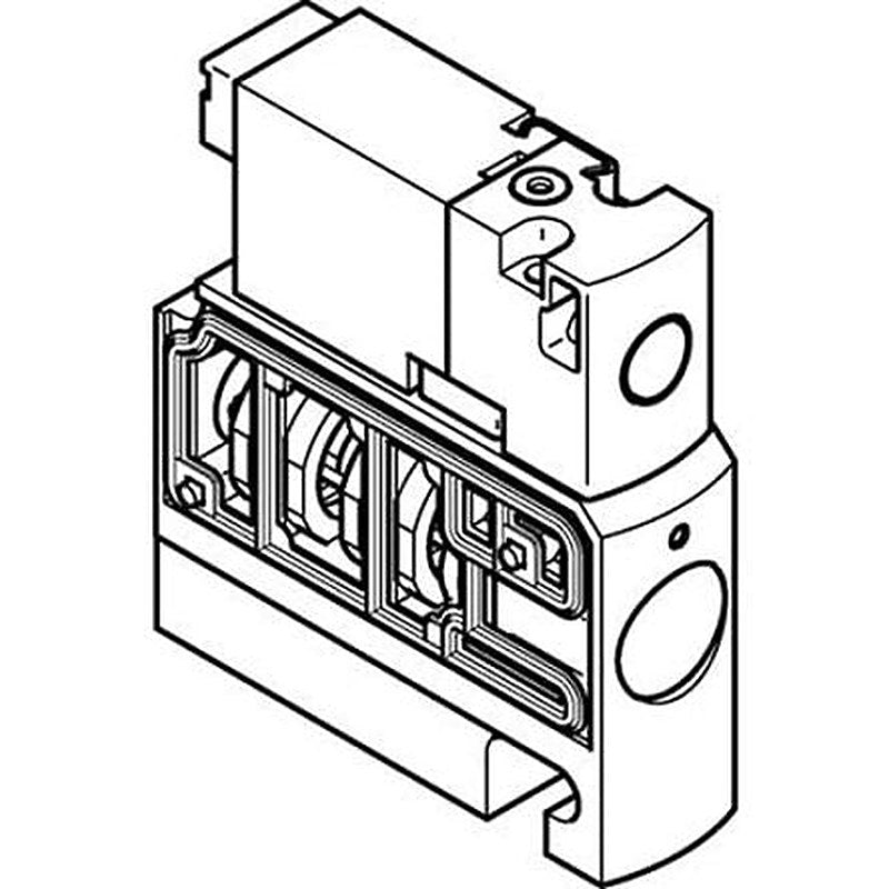 Festo Pneumatic Solenoid Valve - 3/2, Monostable, Closed Electric G CPVSC1  Series 12V