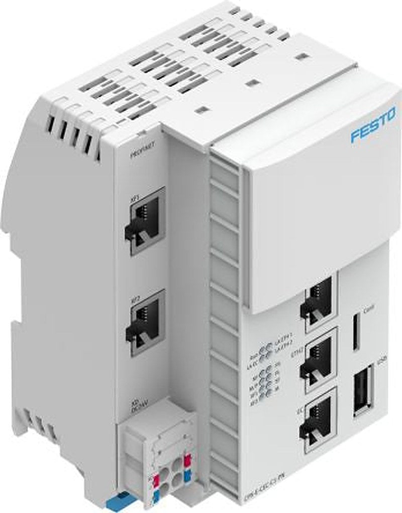 Festo CPX-E Series Controller, Ethernet, RJ45, Fieldbus Output, Fieldbus, Ethernet Input