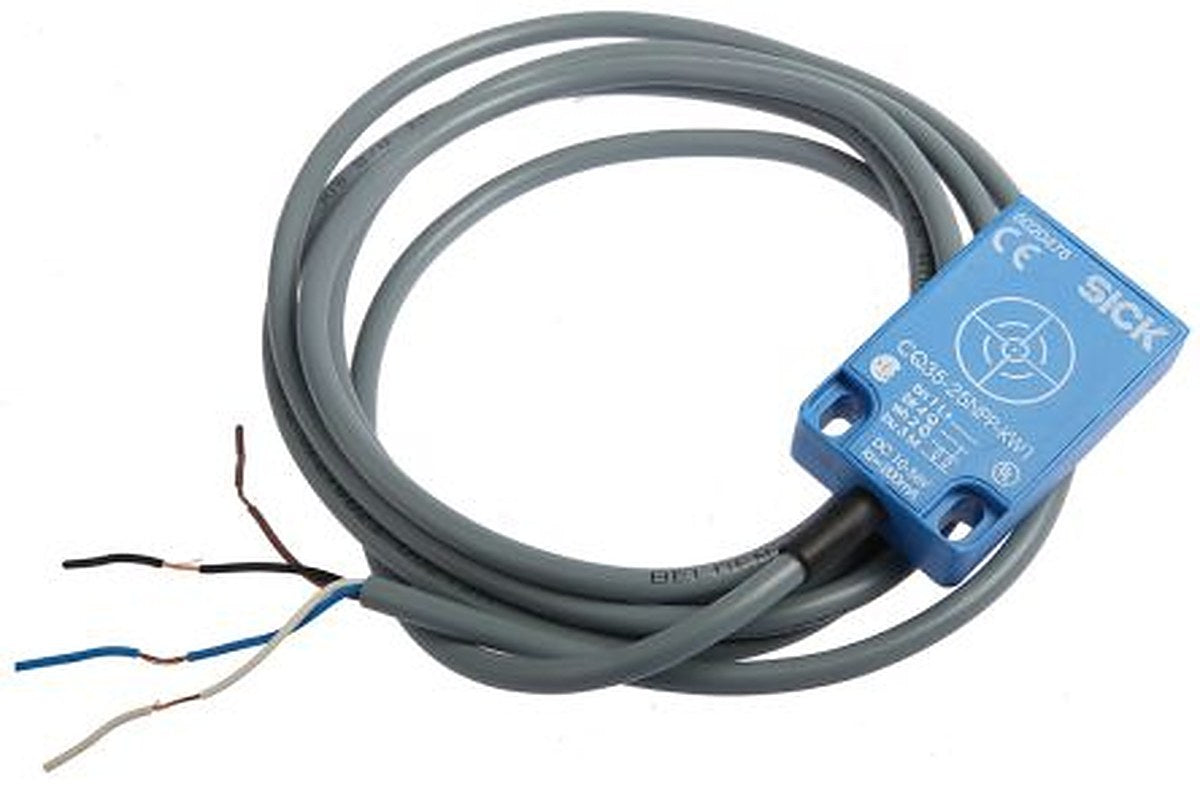 SICK CQ35-25NPP-KW1 Rectangular Capacitive Proximity Sensor CQ 25 mm PNP 200mA 36V dc 250 V ac 36 V