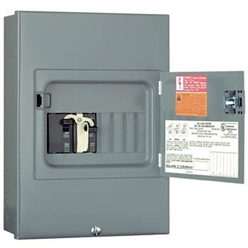 Generator panel, QO Canadian, 1 phase, 4 spaces, 8 circuits, 30A main breaker with interlock, NEMA1, surface cover door, CSA (Generator panel QO Canadian) is a Schneider Electric product. Designed for reliable performance and long service life. Available across Iraq — contact us for pricing and delivery options.