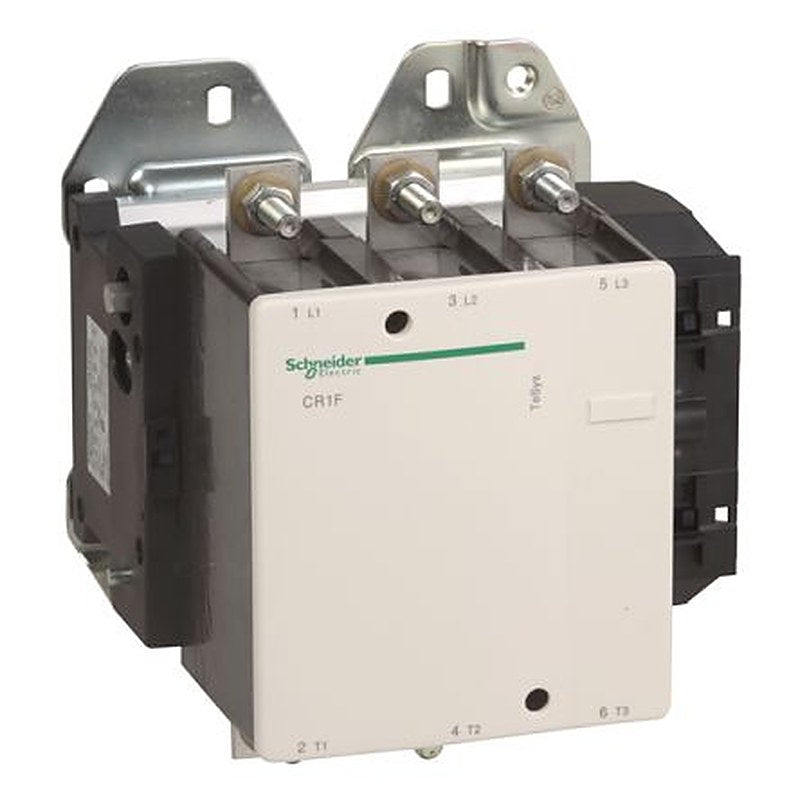 Schneider Electric TeSys F Contactor, 110V Coil, 3-Pole, 500 A, 1800 VA 110V, 3 NO, 110V