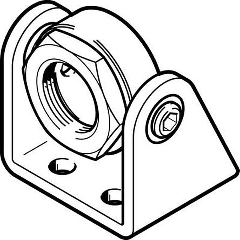 Festo Mounting Bracket CRSBN-20/25, For Use With Cylinder Mounting