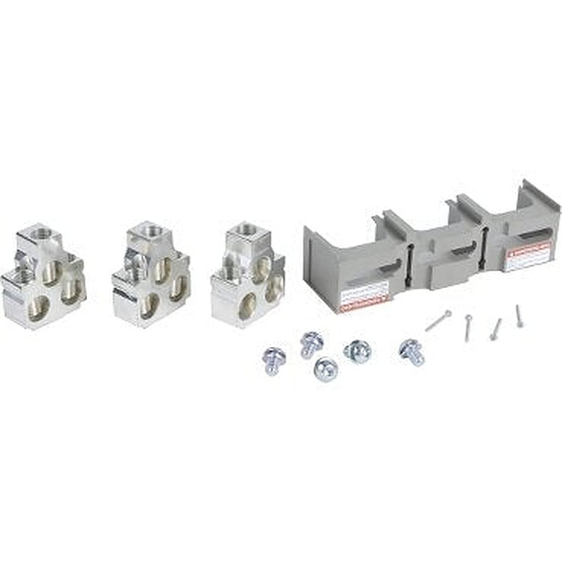 Connection accessory, PowerPacT M/ P, mechanical lug kit, 800A, 3/0 AWGâ€“500 kcmil Cu (Connection accessory PowerPacT M/ P) is a Schneider Electric product. Designed for reliable performance and long service life. Available across Iraq — contact us for pricing and delivery options.