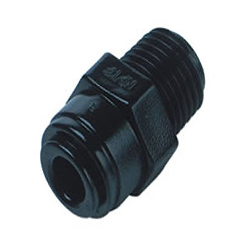 Norgren Pneufit Acetal (POM) Push-in Fittings Series, D01250628, 1/4 in, UNF, ISO G, ISO R, NPT