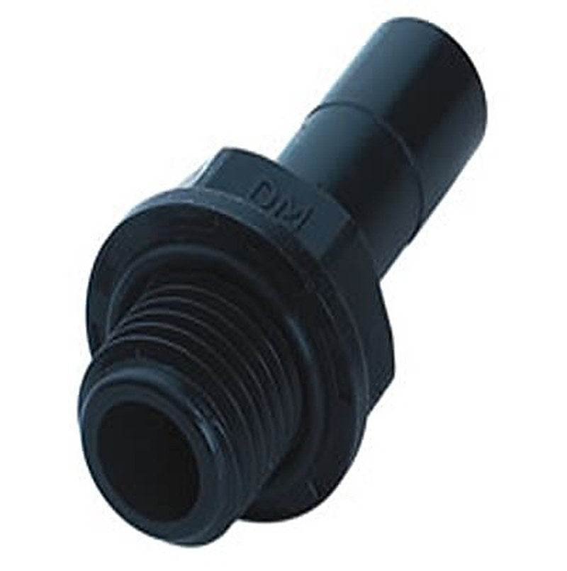 Norgren Pneufit Acetal (POM) Push-in Fittings Series, D02150818, 1/8 in, NPT, ISO R, UNF, ISO G