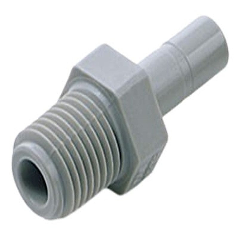 Norgren Pneufit Acetal (POM) Push-in Fittings Series, D24150428, 1/4 in, ISO G, NPT, ISO R, UNF