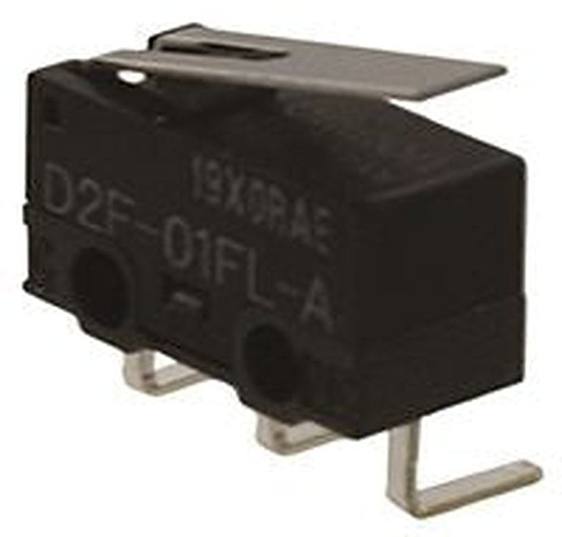 Omron Hinge Lever Micro Switch, Right Angle PCB Terminal Terminal, 100mA, SPDT, IP40