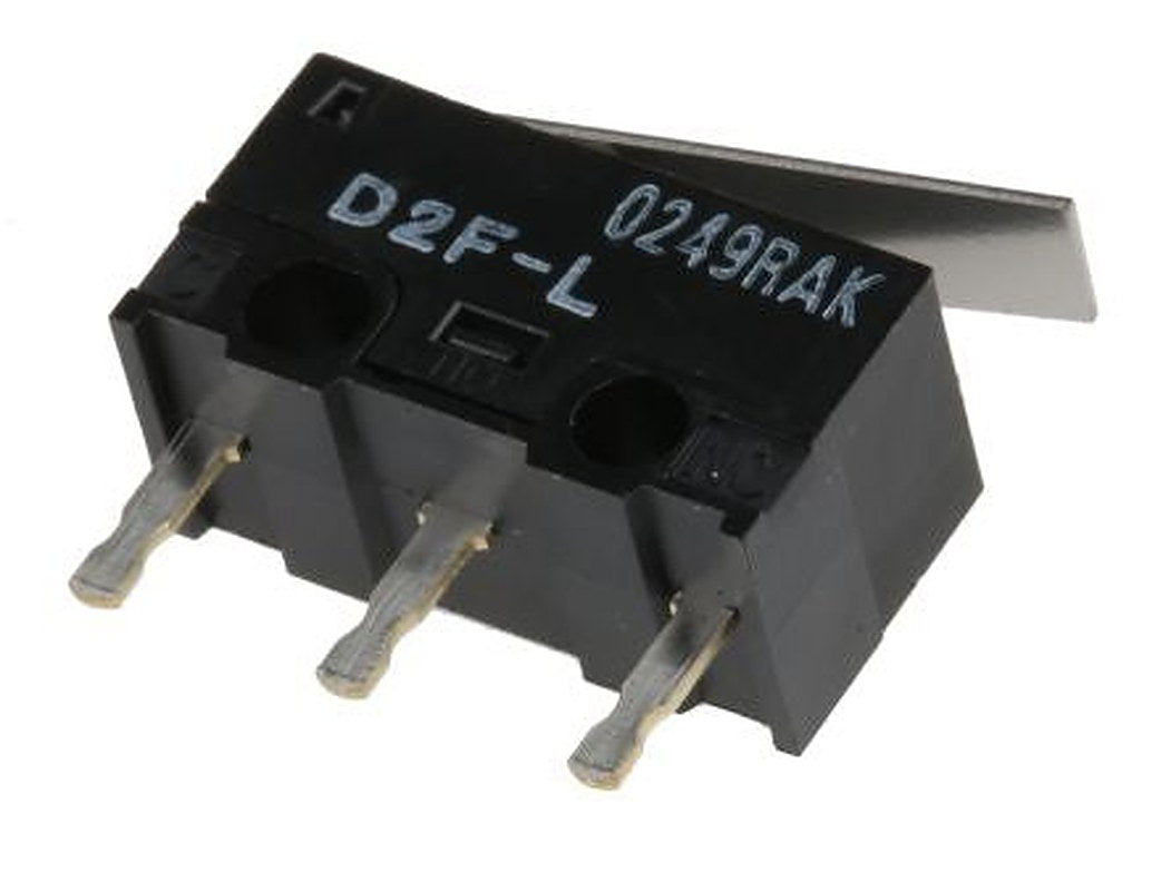 Omron Hinge Lever Micro Switch, PCB Terminal Terminal, 3A, 30 V dc, SPDT, IP40