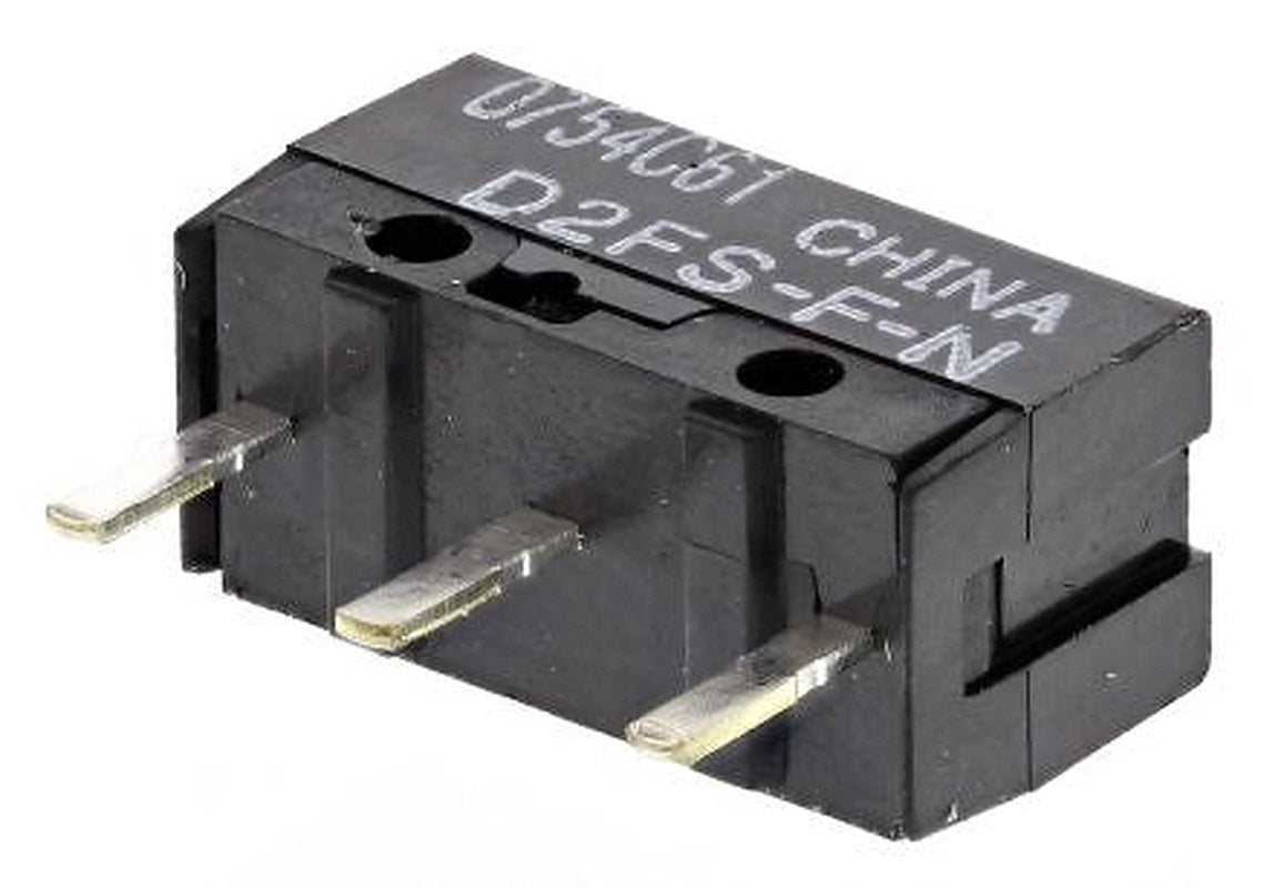 Omron Pin Plunger Micro Switch, PCB Terminal Terminal, 100mA, 6 V dc, SPST, IP40