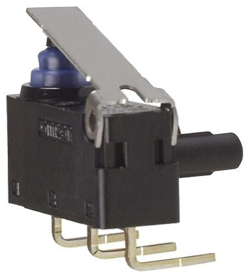Omron Hinge Lever Micro Switch, Right Angle PCB Terminal Terminal, 2A, SPDT, IP67
