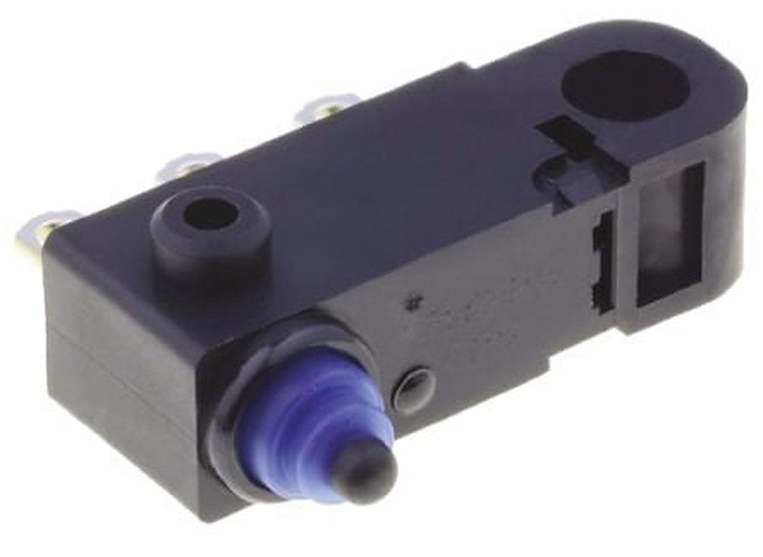 Omron Pin Plunger Micro Switch, Solder Terminal, 2A, SPDT, IP67