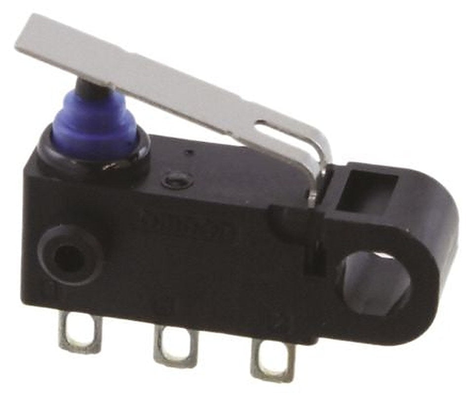 Omron Leaf Lever Micro Switch, Solder Terminal, 2A, SPDT, IP67