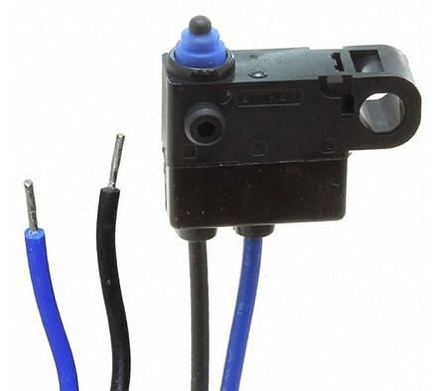 Omron Pin Plunger Micro Switch, Pre-Wired Terminal, 2A, SPST, IP67